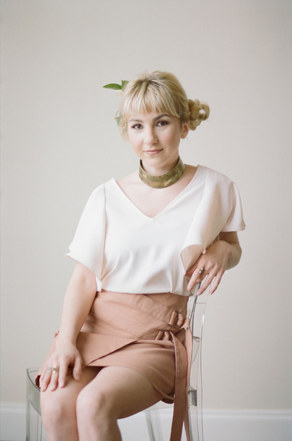 Blush + yellow wedding inspired by daffodils