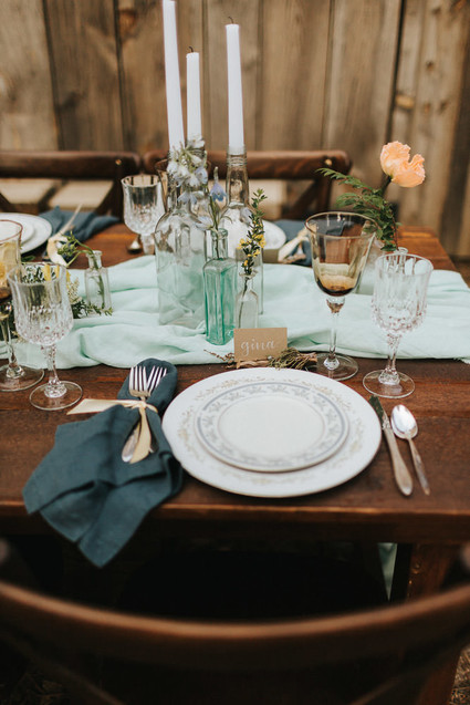 Intimate, rustic summer wedding ideas at The High Desert Museum in Bend, OR