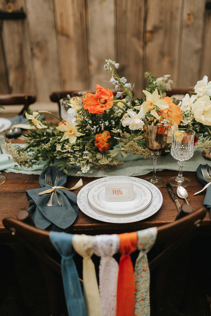 Intimate, rustic summer wedding ideas at The High Desert Museum in Bend, OR