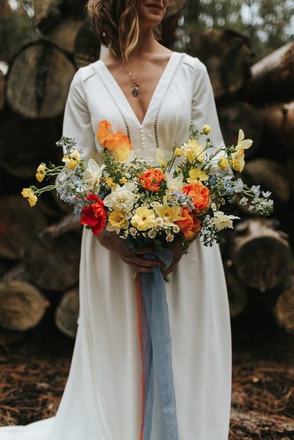 Intimate, rustic summer wedding ideas at The High Desert Museum in Bend, OR