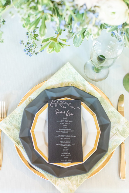 Modern place setting Inspiration