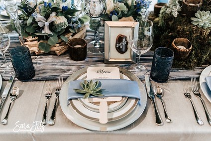 Succulent tablescape Inspiration
