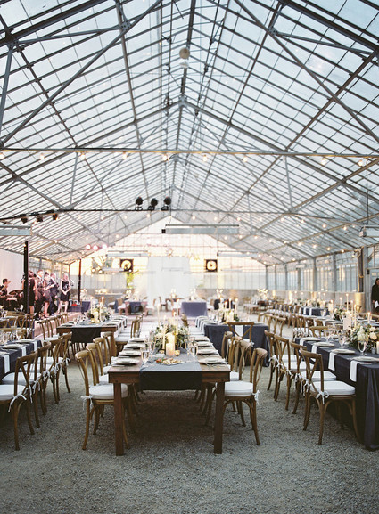 Classic California wedding in an old greenhouse at The Orchid in Santa Barbara