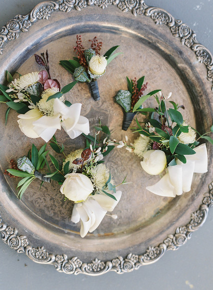 Classic California wedding in an old greenhouse at The Orchid in Santa Barbara Inspiration