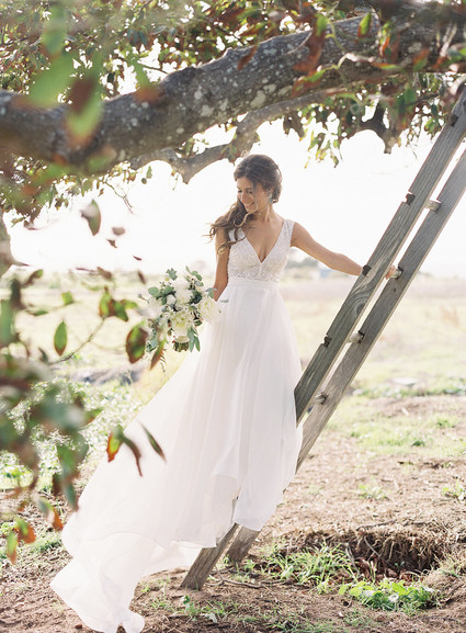 Classic California wedding in an old greenhouse at The Orchid in Santa Barbara Inspiration