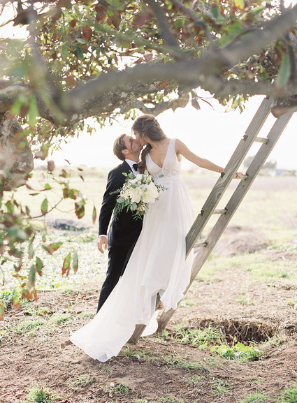 Classic California wedding in an old greenhouse at The Orchid in Santa Barbara Inspiration