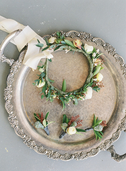 Classic California wedding in an old greenhouse at The Orchid in Santa Barbara Inspiration
