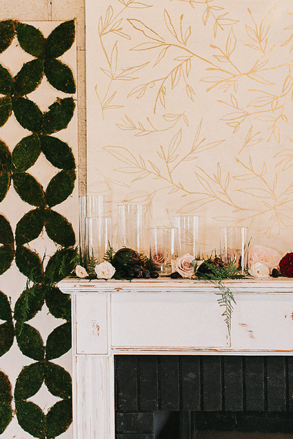 Romantic jewel tone fall wedding in Indiana