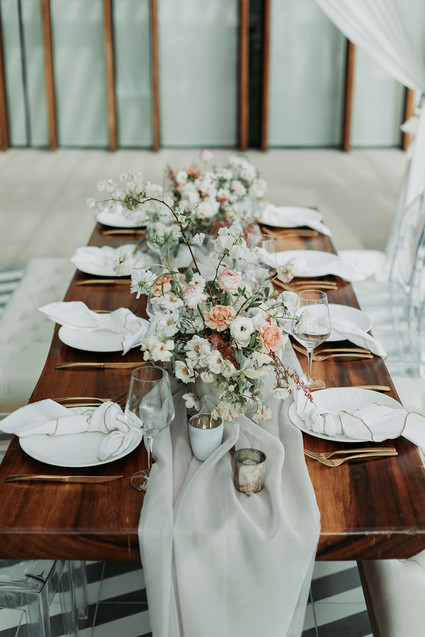 Romantic Cabo wedding at the Cape Hotel