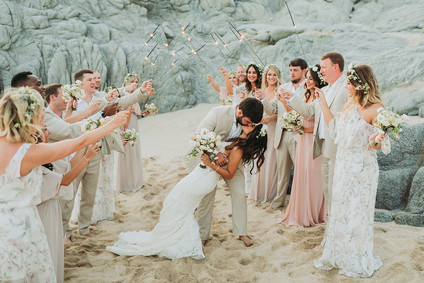 Romantic Cabo wedding at the Cape Hotel