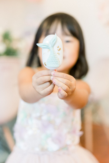 Pastel mermaid birthday party