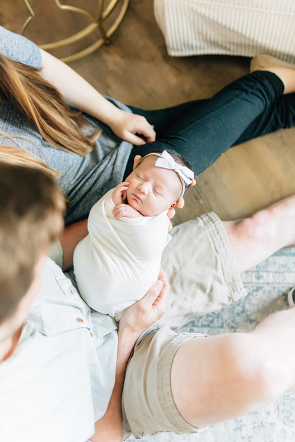 Vintage modern girl's nursery