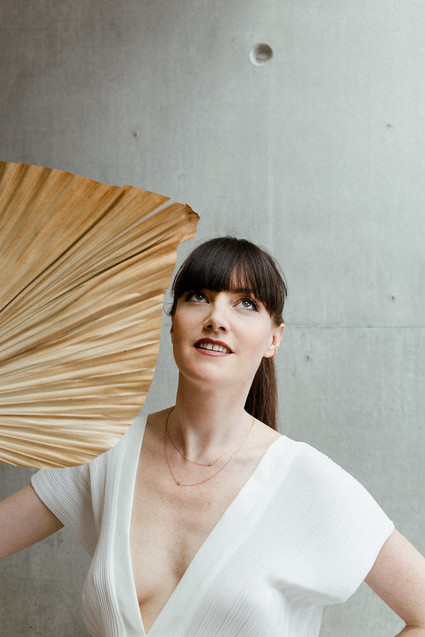 Modern french tropical wedding ideas with dried flowers