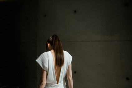 Modern french tropical wedding ideas with dried flowers