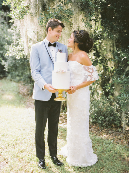 Ultra romantic southern wedding at Magnolia Plantation and Gardens in Charleston