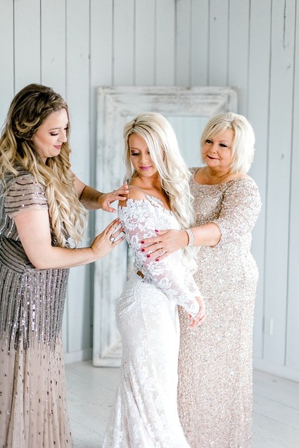 Gorgeous fine art fall wedding at the White Sparrow Barn in Dallas