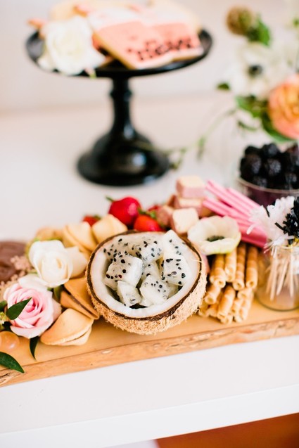 Boba tea themed baby shower