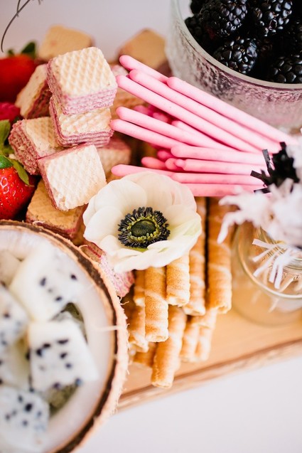 Boba tea themed baby shower