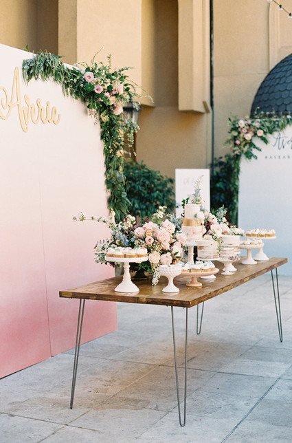 Flower market 1st birthday party