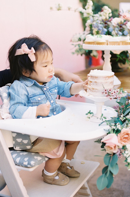 Flower market 1st birthday party