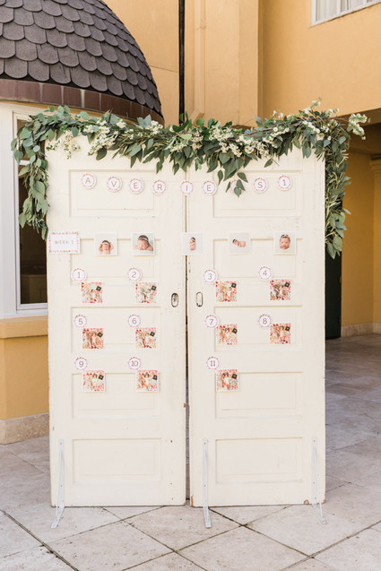 Flower market 1st birthday party