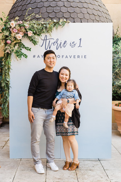 Flower market 1st birthday party