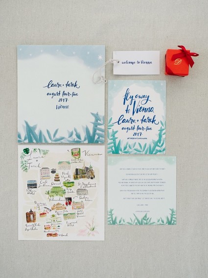 A classic European wedding in Vienna