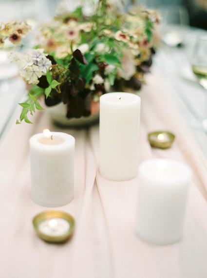 Autumnal Danish Hygge inspired wedding editorial with a gorgeous floral installation