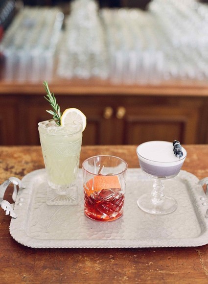 Wedding cocktails