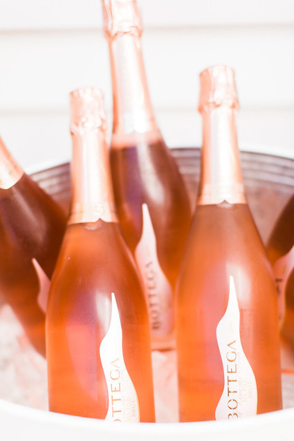 Floral feminine backyard baby shower