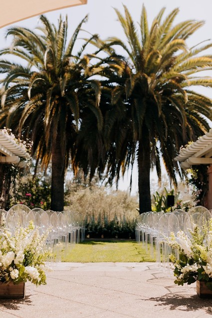 Sophisticated family wedding at Rancho Valencia in San Diego Inspiration