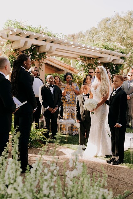 Sophisticated family wedding at Rancho Valencia in San Diego