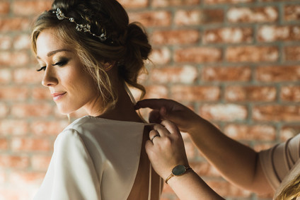 Modern minimal Icelandic wedding editorial at The Lake House