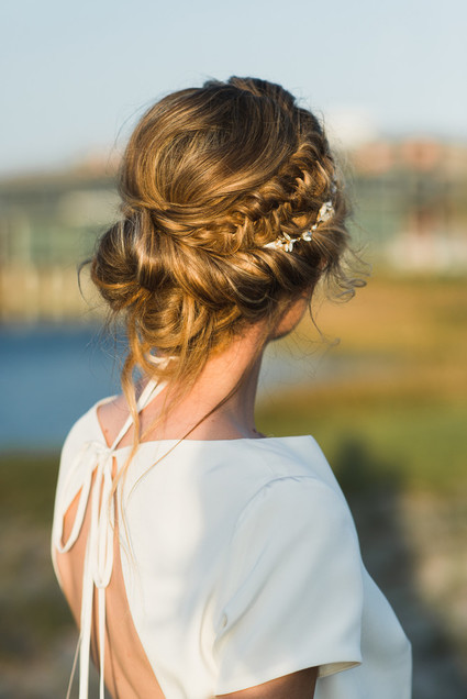 Modern minimal Icelandic wedding editorial at The Lake House