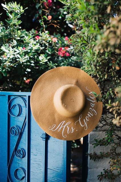 Monogramed hats