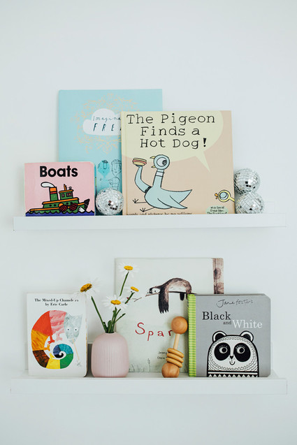 A teensy tiny modern nursery in 52 sq ft