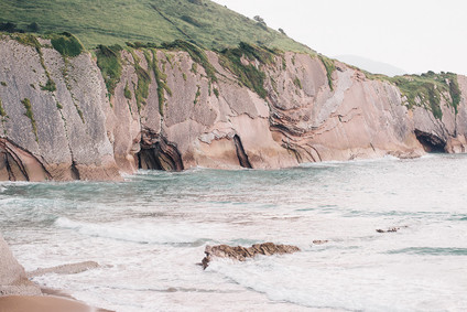 Late summer European elopement and dinner party in the Spanish Basque Country