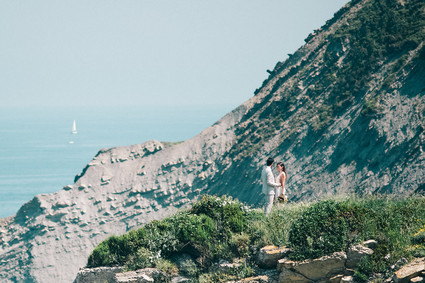 Late summer European elopement and dinner party in the Spanish Basque Country