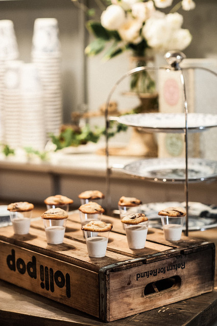 Classic french baby shower with navy details