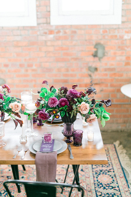 Wedding table decor