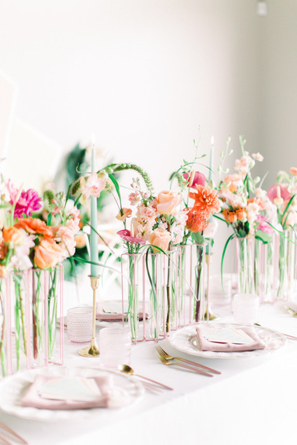 Modern tablescape