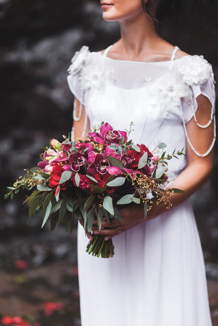 How to elope in Bali under a waterfall Inspiration
