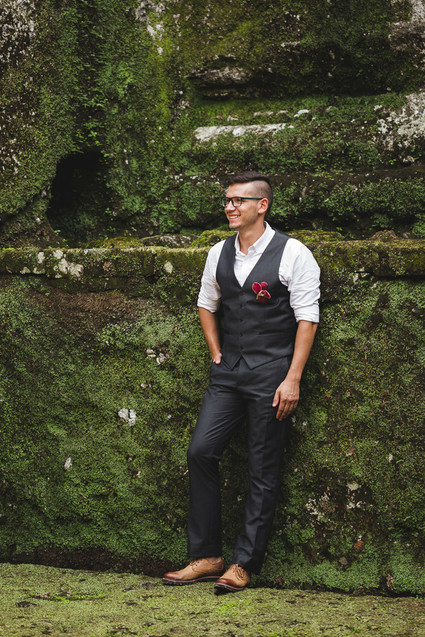 How to elope in Bali under a waterfall Inspiration