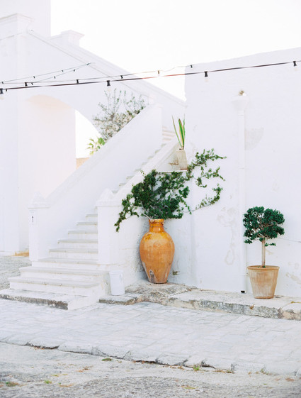 Moon and stars fall wedding Italian-style in Puglia