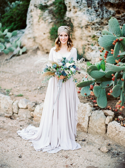 Moon and stars fall wedding Italian-style in Puglia