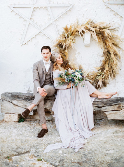 Moon and stars fall wedding Italian-style in Puglia