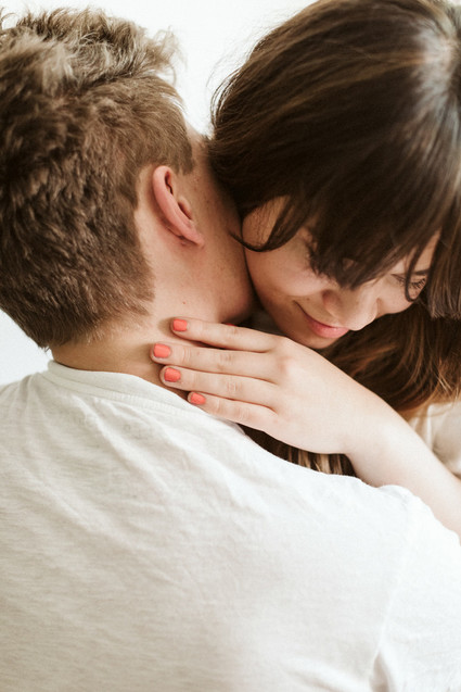 How to style your intimate engagement photos at home Inspiration