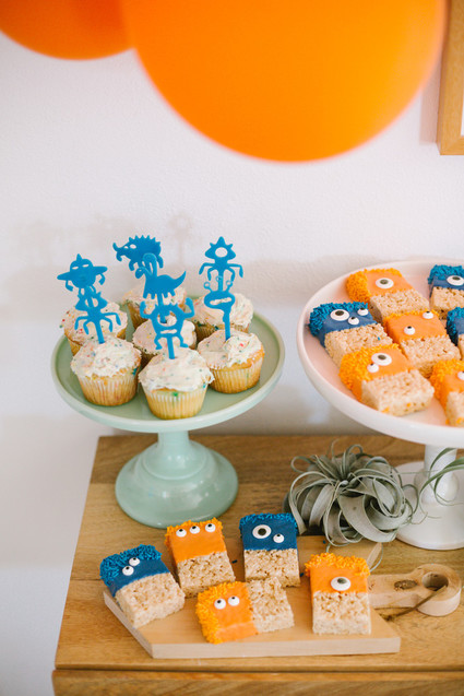 Terrible Twos monster-themed second birthday Inspiration