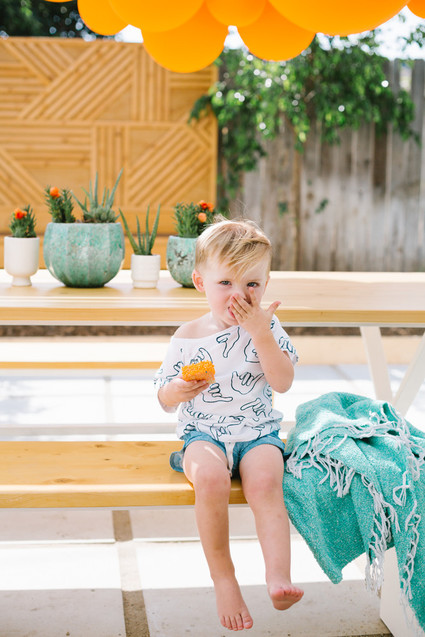 Terrible Twos monster-themed second birthday