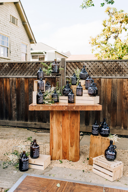 a colorful backyard wedding in Santa Barbara on a super reasonable budget Inspiration